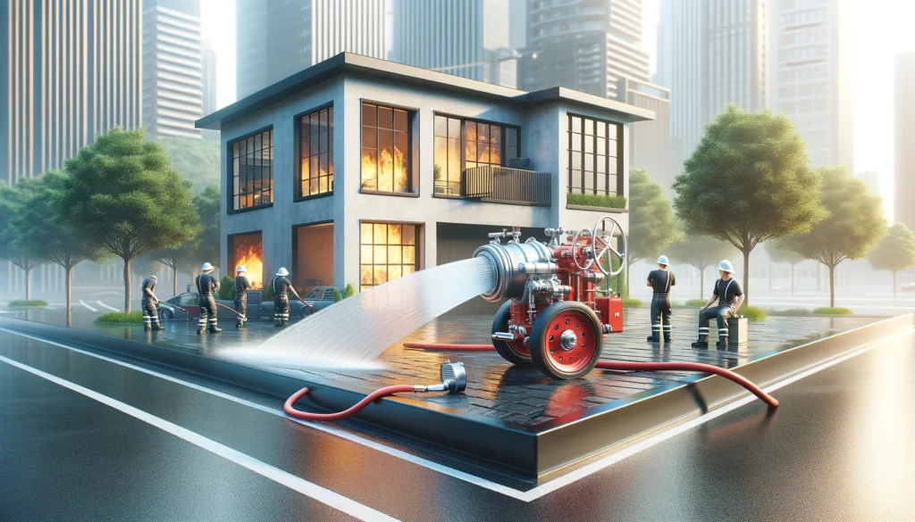 Máy bơm chữa cháy không chỉ giảm nguy cơ cháy nổ mà còn nâng cao hiệu quả phòng cháy chữa cháy