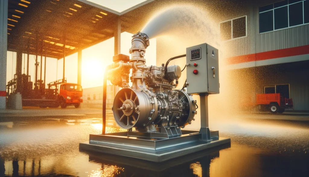 Máy bơm chữa cháy đóng vai trò quan trọng trong việc cải thiện chất lượng nước trong hệ thống cấp nước