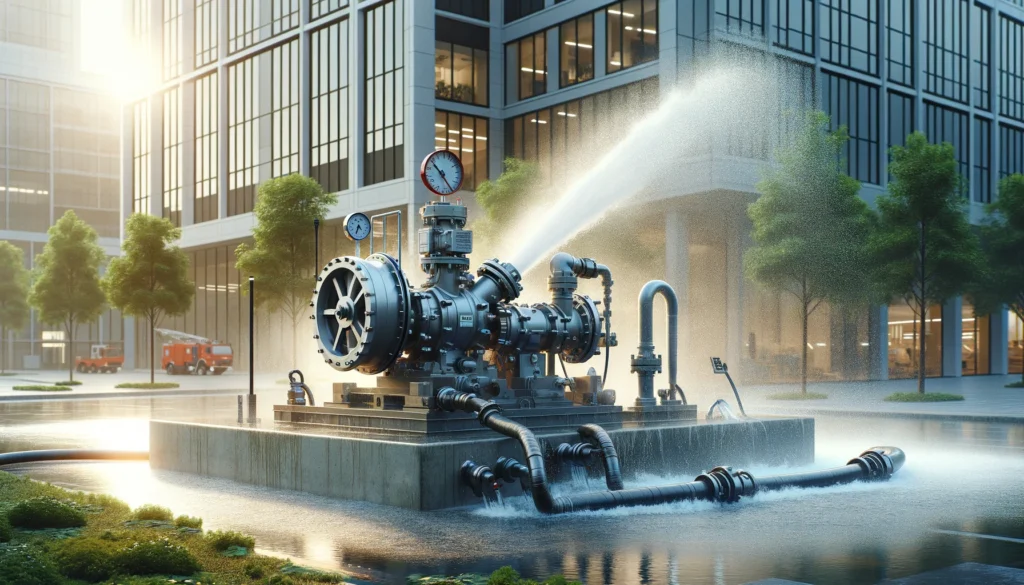 Áp suất và lưu lượng nước là hai yếu tố quan trọng quyết định hiệu quả của máy bơm chữa cháy