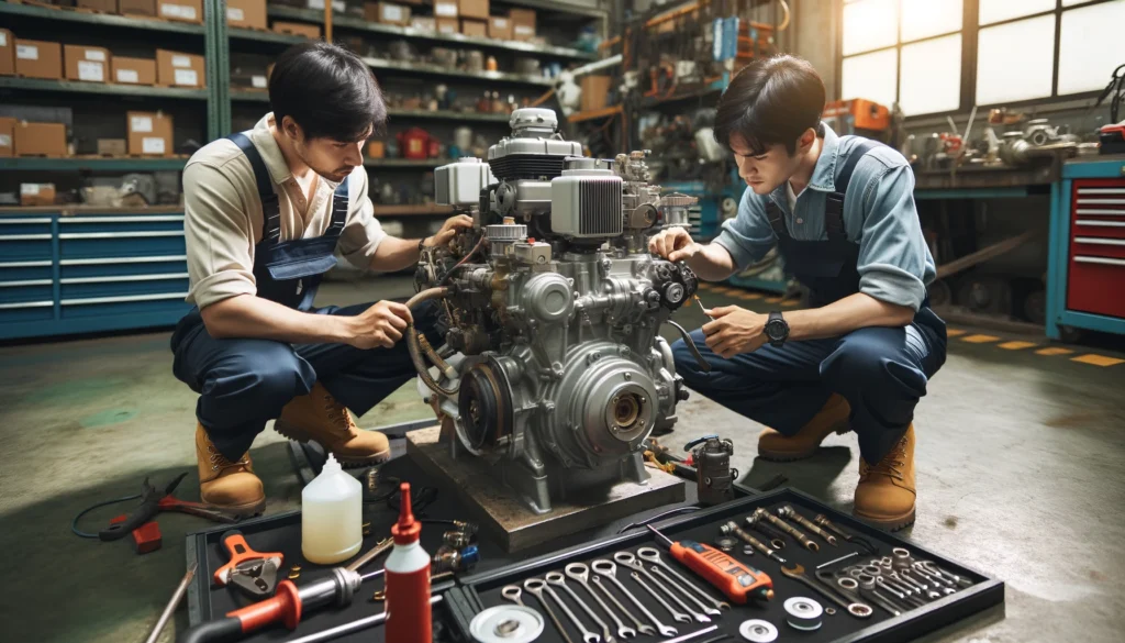 Khi máy bơm PCCC phát ra tiếng ồn bất thường, nguyên nhân phổ biến có thể là do lỏng bộ phận