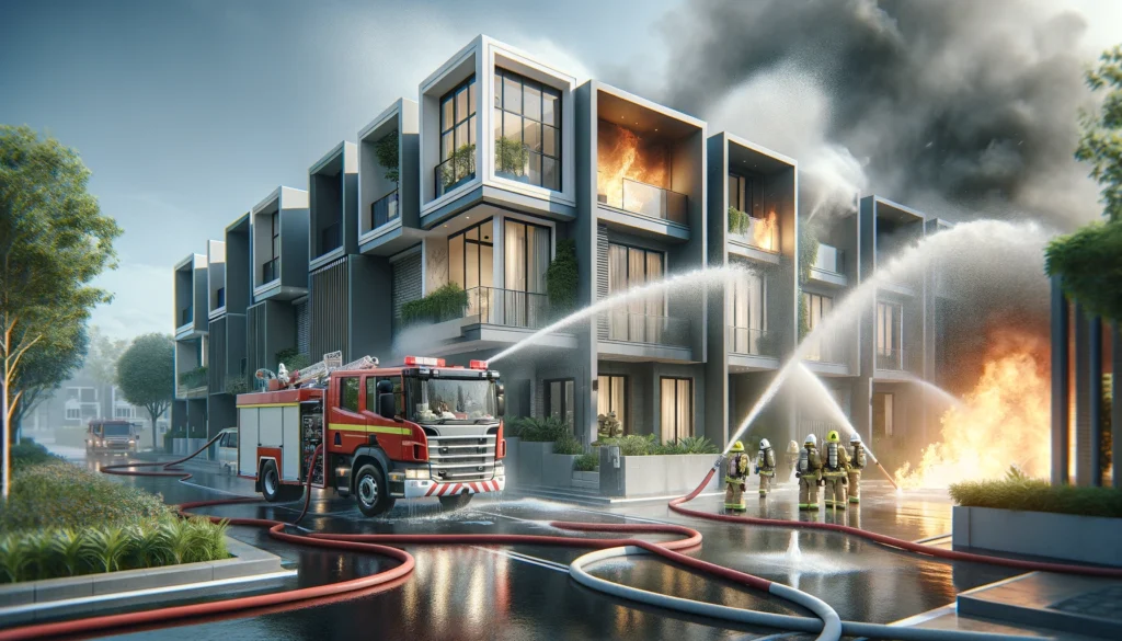 Đảm bảo an toàn trong khu vực sử dụng là bước không thể thiếu trước khi vận hành máy bơm chữa cháy