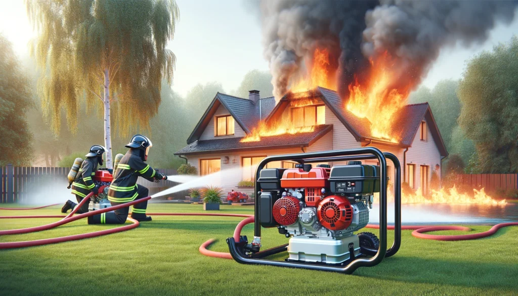 Máy bơm cứu hỏa đóng vai trò quan trọng trong hệ thống phòng cháy chữa cháy (PCCC)