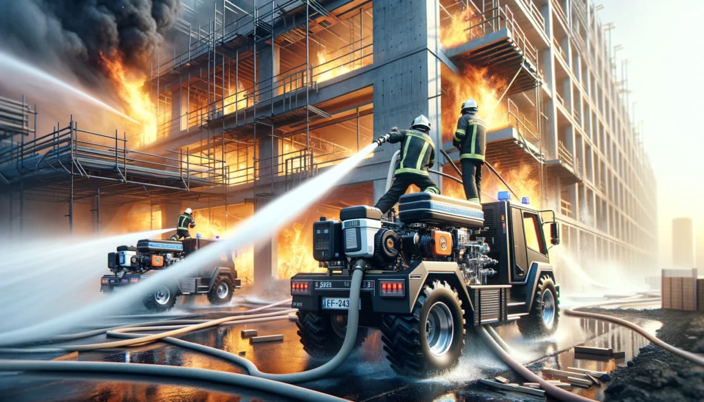 Máy bơm chữa cháy là thiết bị chuyên dụng trong hệ thống phòng cháy chữa cháy